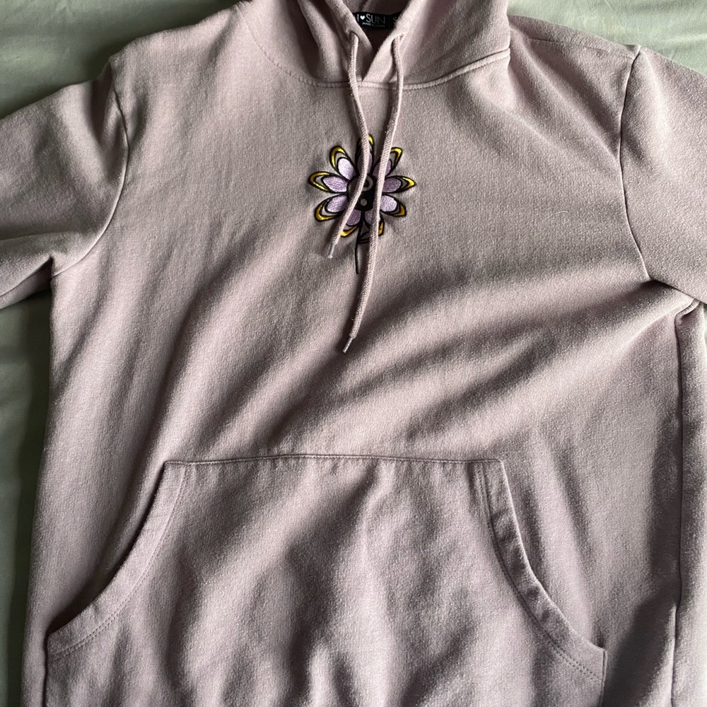 Purple hoodie